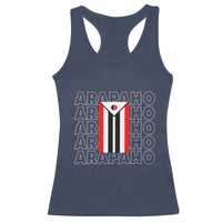 Arapaho Nation Flag Symbol Racerback Tank Top