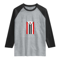 Arapaho Nation Flag Symbol Raglan Shirt