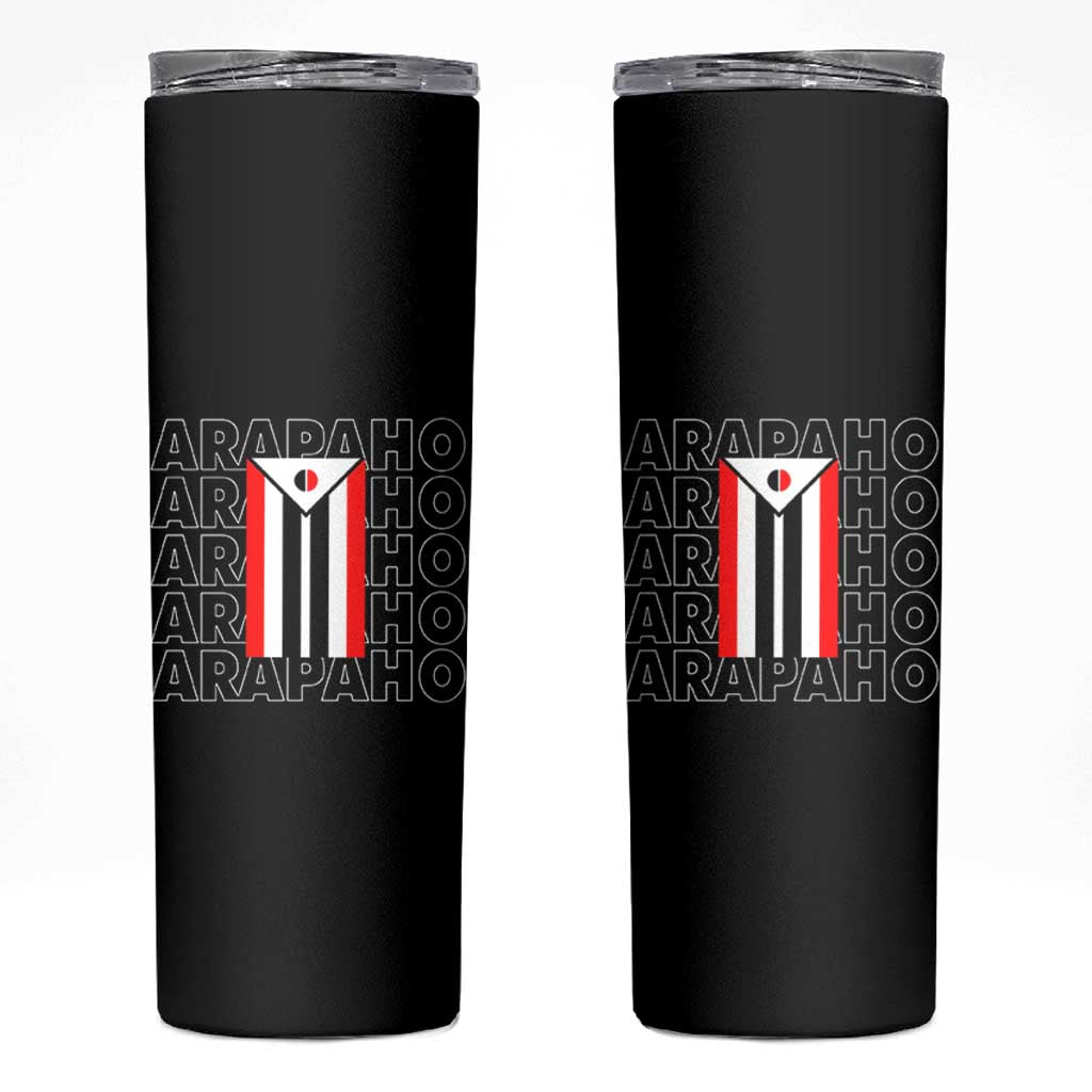 Arapaho Nation Flag Symbol Skinny Tumbler