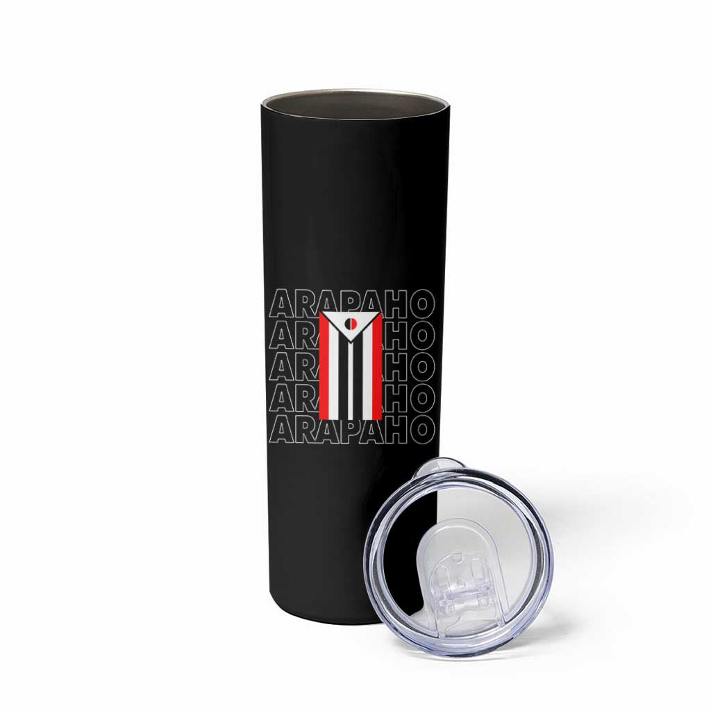 Arapaho Nation Flag Symbol Skinny Tumbler