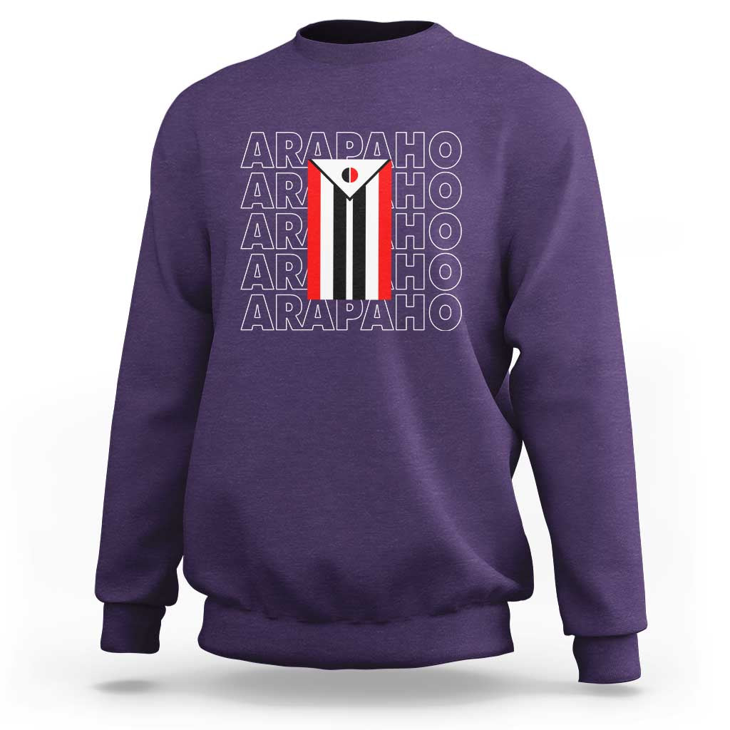 Arapaho Nation Flag Symbol Sweatshirt