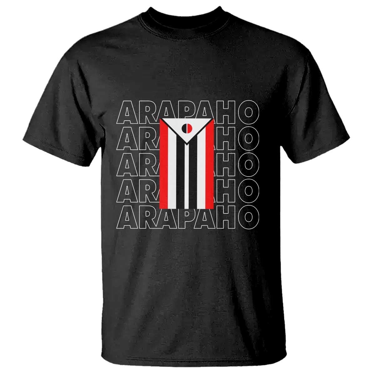 Arapaho Nation Flag Symbol T Shirt
