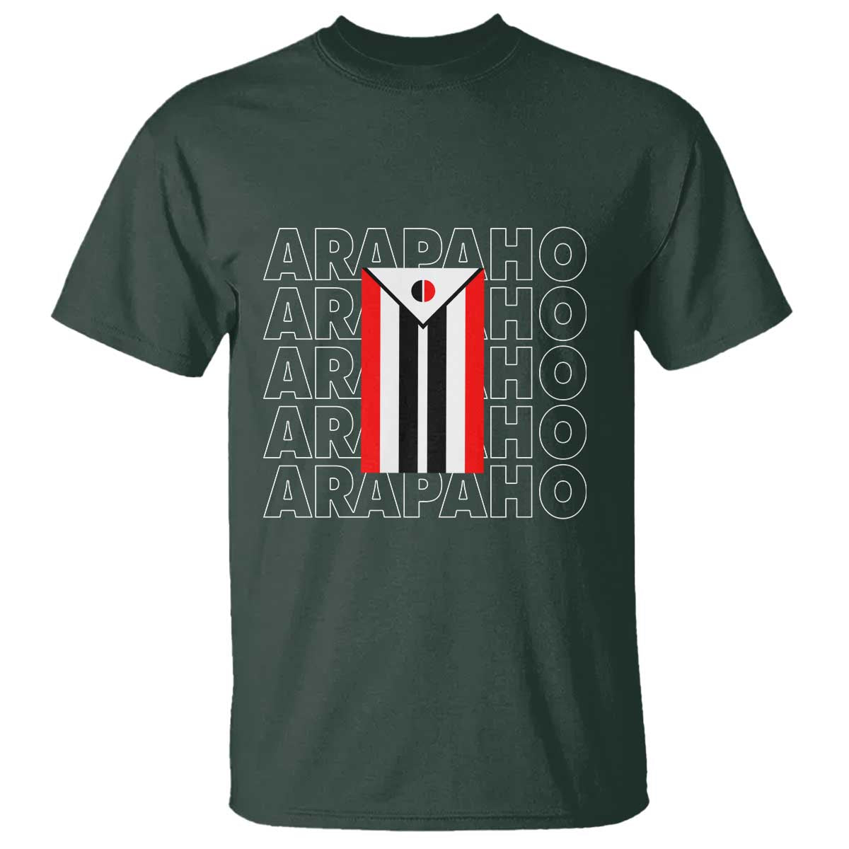 Arapaho Nation Flag Symbol T Shirt