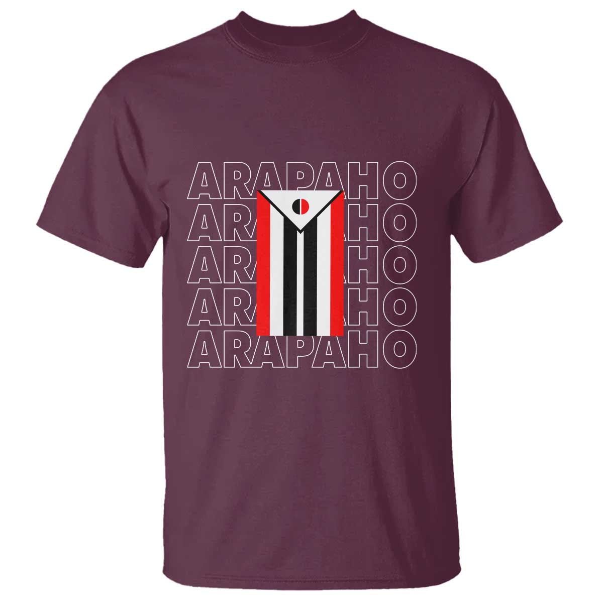 Arapaho Nation Flag Symbol T Shirt