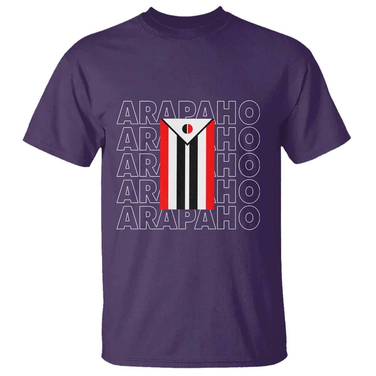 Arapaho Nation Flag Symbol T Shirt