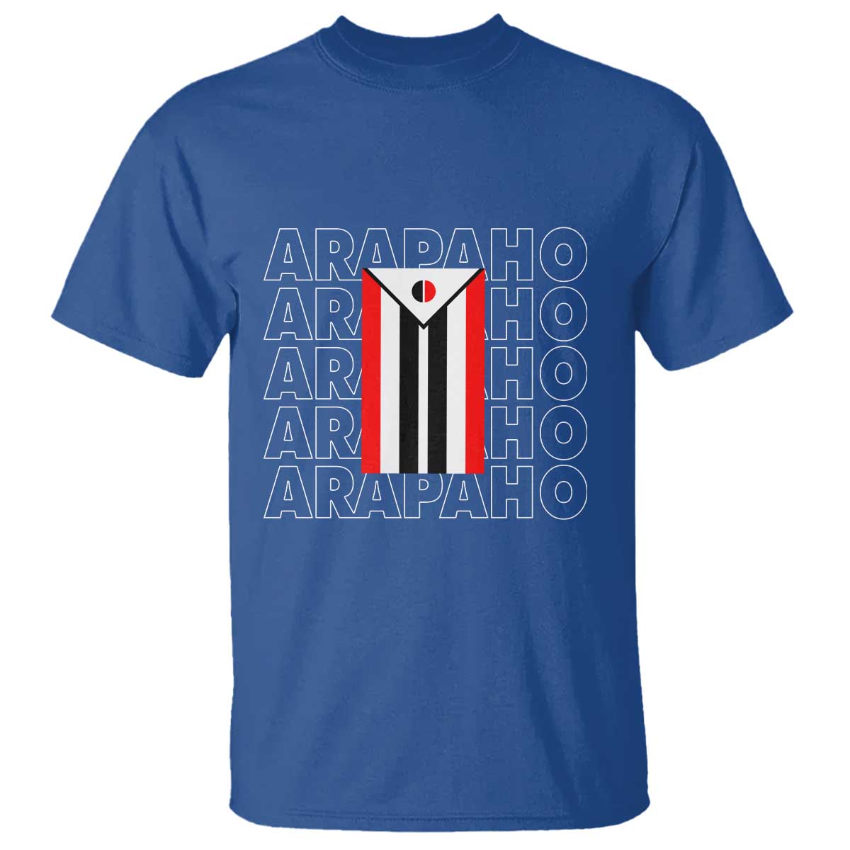Arapaho Nation Flag Symbol T Shirt