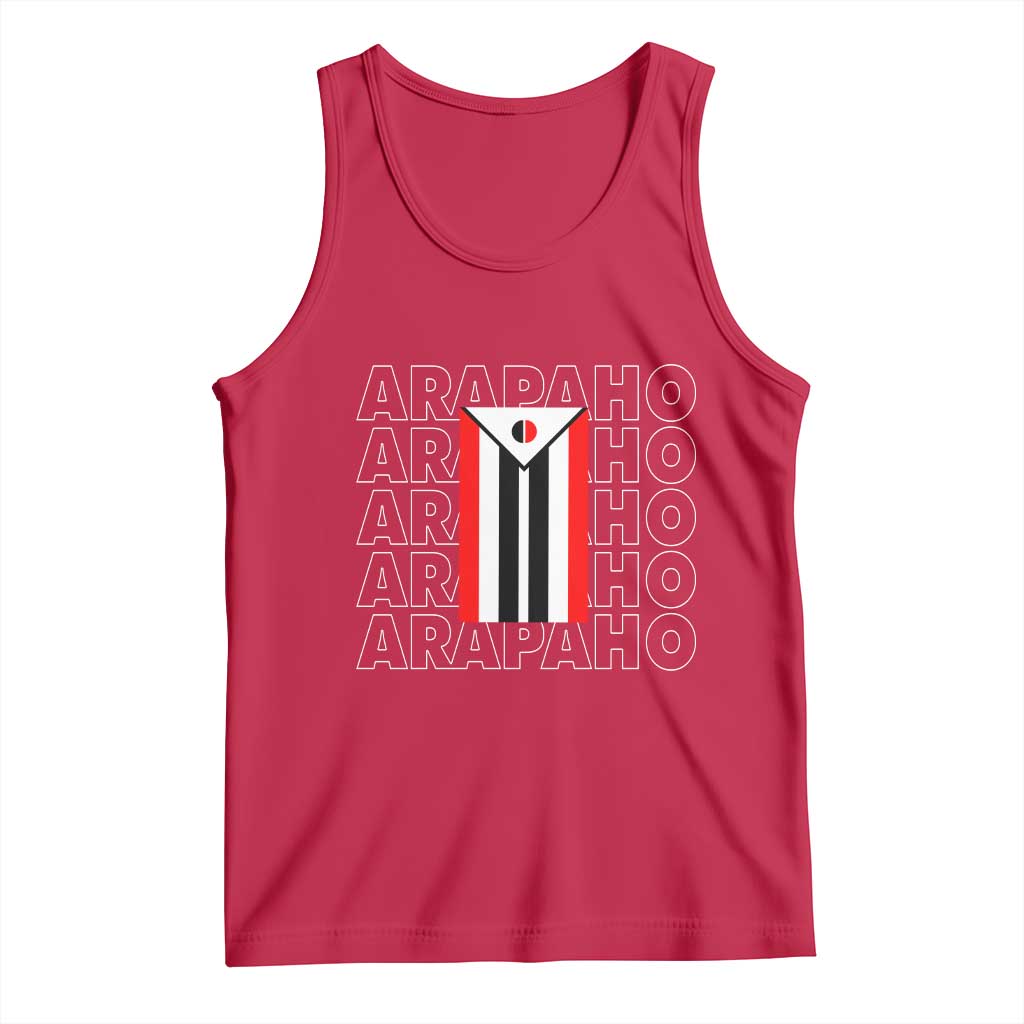 Arapaho Nation Flag Symbol Tank Top