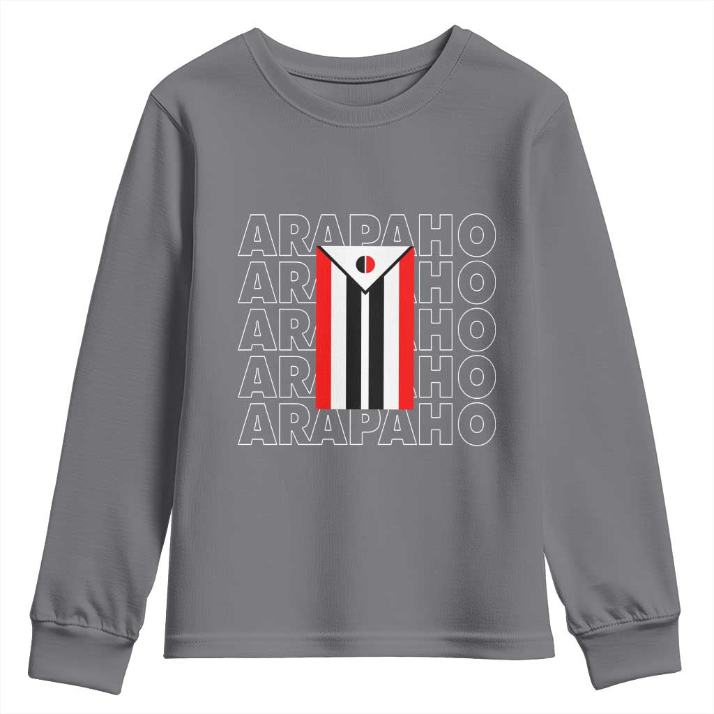 Arapaho Nation Flag Symbol Youth Sweatshirt