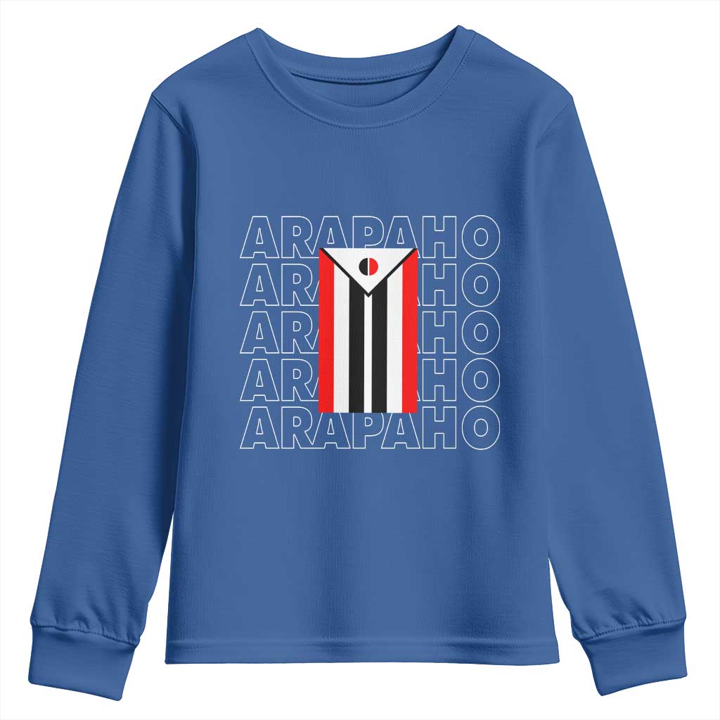 Arapaho Nation Flag Symbol Youth Sweatshirt