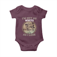 Native American Heritage Baby Onesie I'm Not As White As I Look
