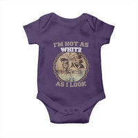Native American Heritage Baby Onesie I'm Not As White As I Look