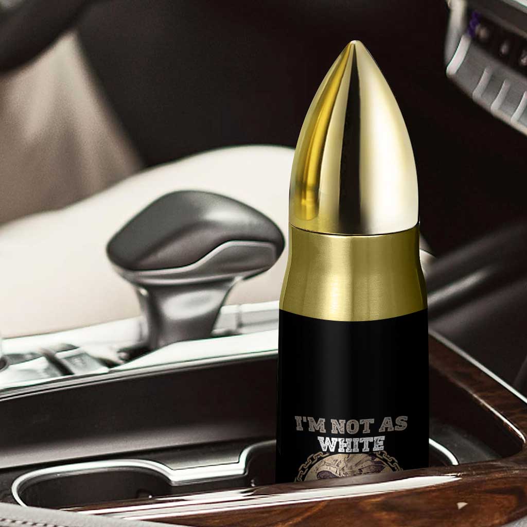 Native American Heritage Bullet Tumbler I'm Not As White As I Look