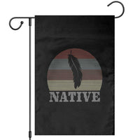 Native Indian American Pride Indigenous Native American Garden Flag