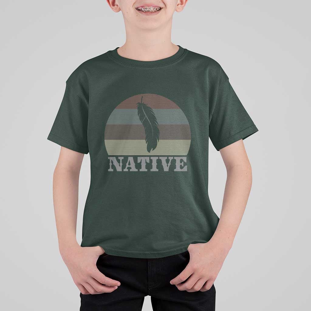 Native Indian American Pride Indigenous Native American T Shirt For Kid