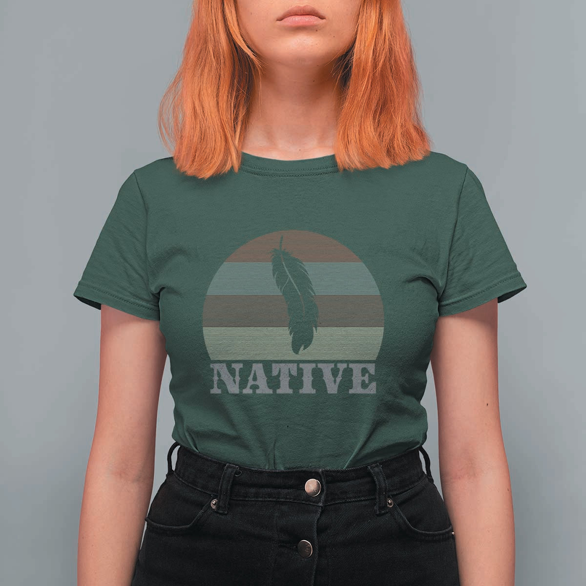 Native Indian American Pride Indigenous Native American T Shirt For Women
