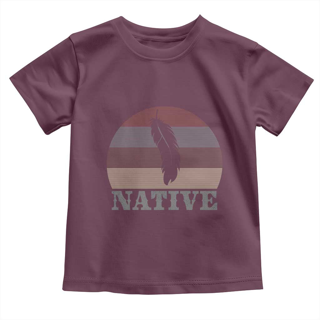 Native Indian American Pride Indigenous Native American Toddler T Shirt