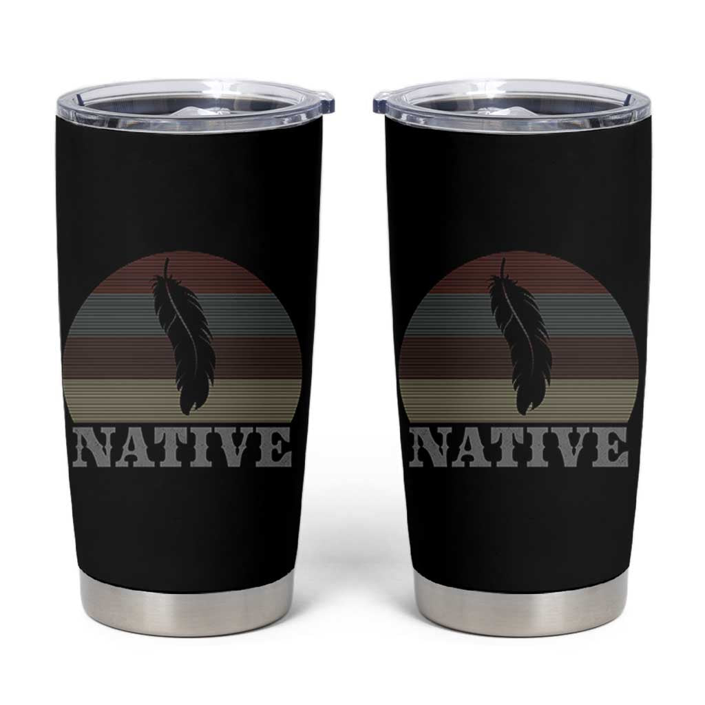 Native Indian American Pride Indigenous Native American Tumbler Cup