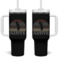 Native Indian American Pride Indigenous Native American Tumbler With Handle