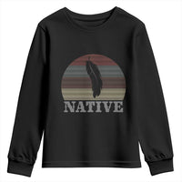 Native Indian American Pride Indigenous Native American Youth Sweatshirt