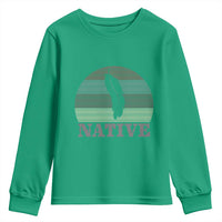 Native Indian American Pride Indigenous Native American Youth Sweatshirt