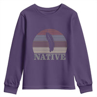 Native Indian American Pride Indigenous Native American Youth Sweatshirt