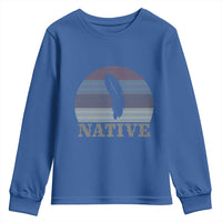 Native Indian American Pride Indigenous Native American Youth Sweatshirt