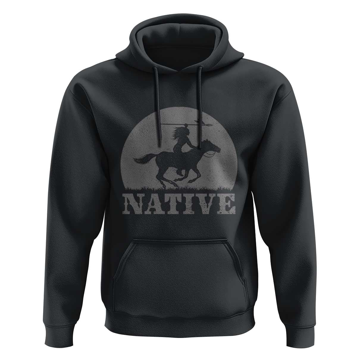 Northwest Native American Knight Pride Mountain Warrior Hoodie