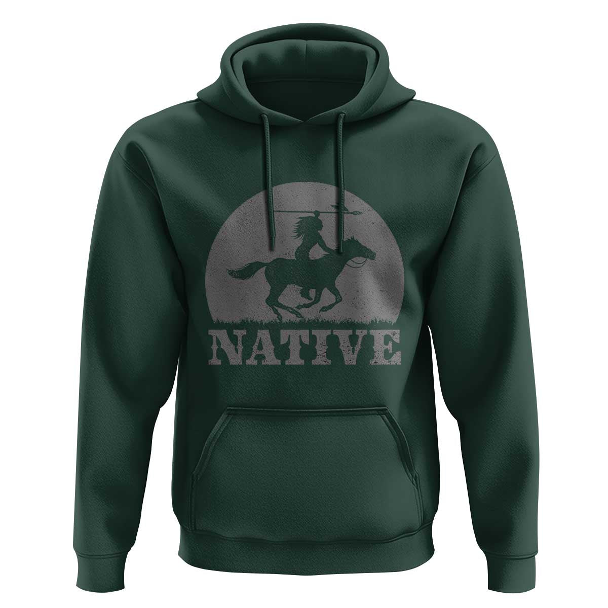Northwest Native American Knight Pride Mountain Warrior Hoodie