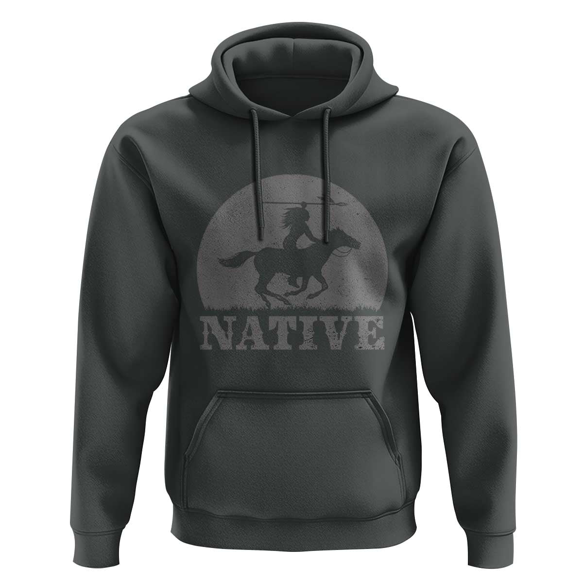 Northwest Native American Knight Pride Mountain Warrior Hoodie
