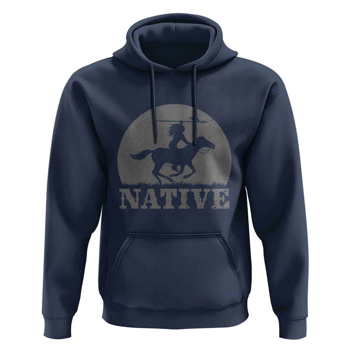 Northwest Native American Knight Pride Mountain Warrior Hoodie