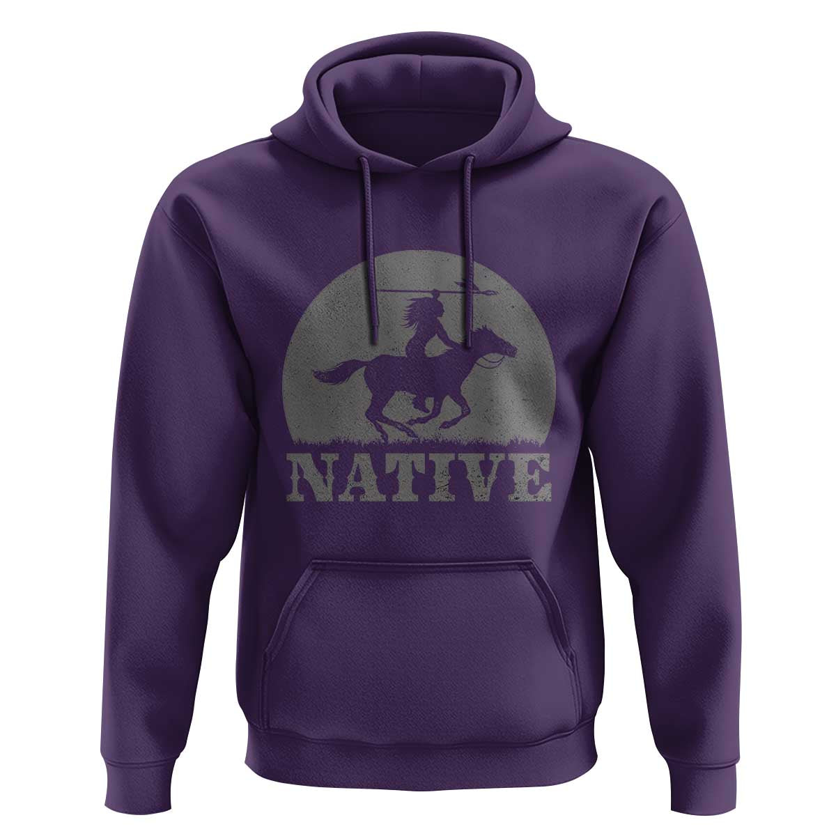 Northwest Native American Knight Pride Mountain Warrior Hoodie