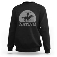 Northwest Native American Knight Pride Mountain Warrior Sweatshirt