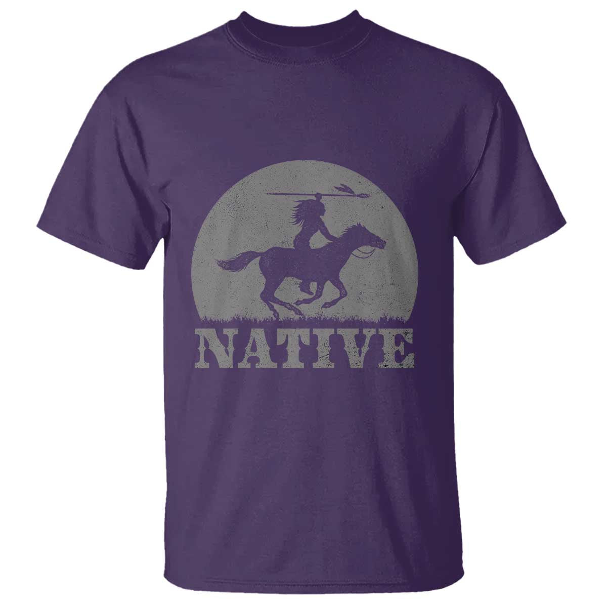 Northwest Native American Knight Pride Mountain Warrior T Shirt