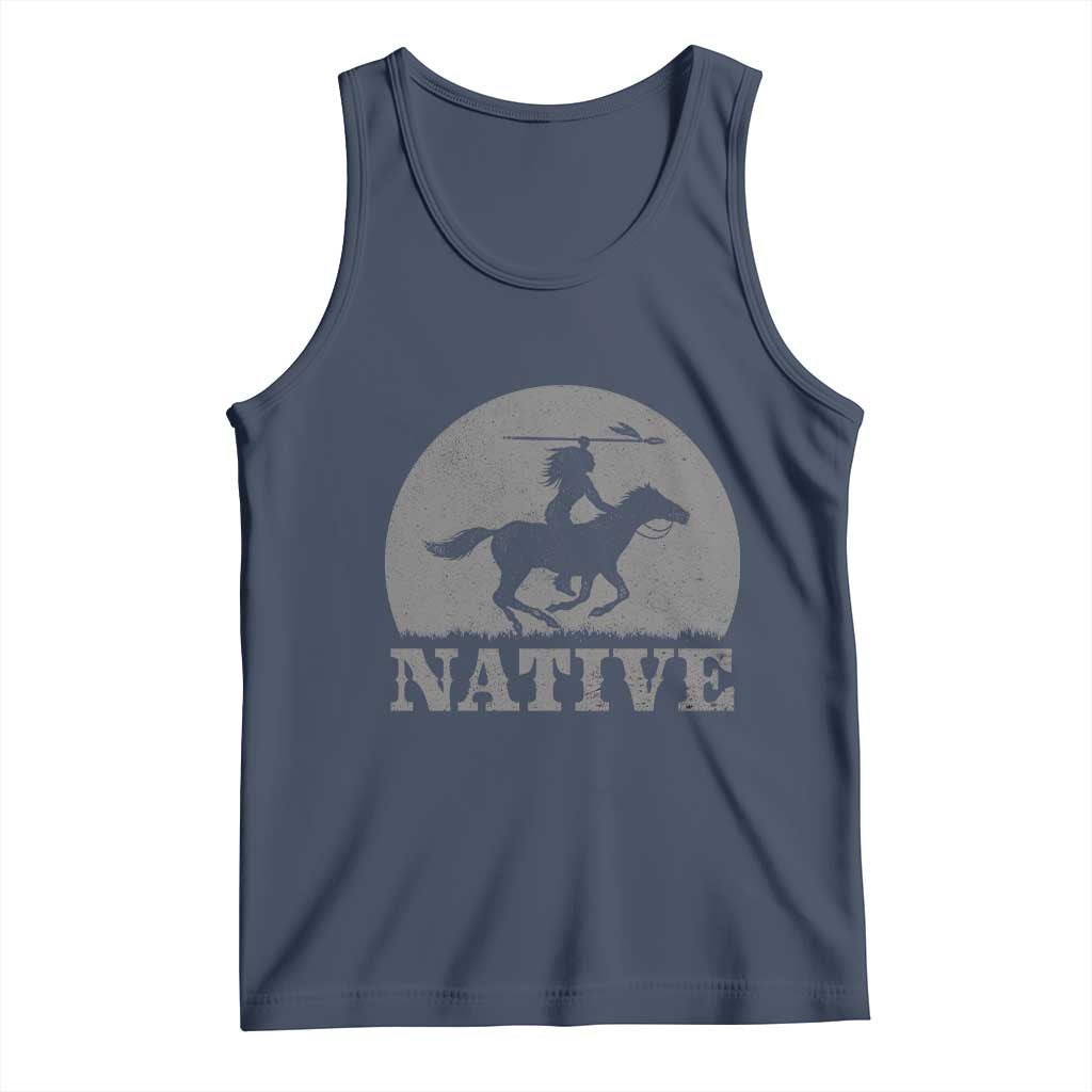 Northwest Native American Knight Pride Mountain Warrior Tank Top