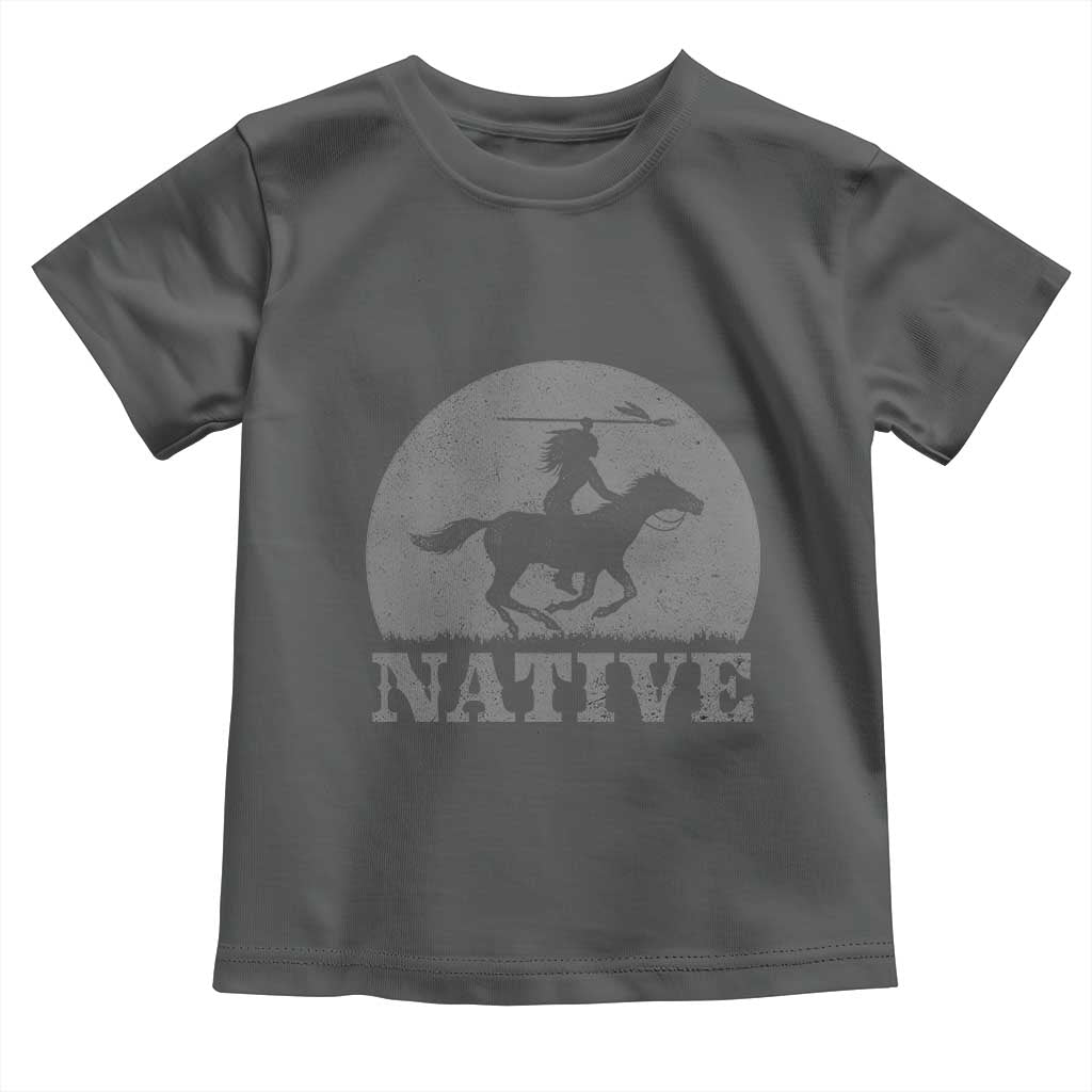 Northwest Native American Knight Pride Mountain Warrior Toddler T Shirt