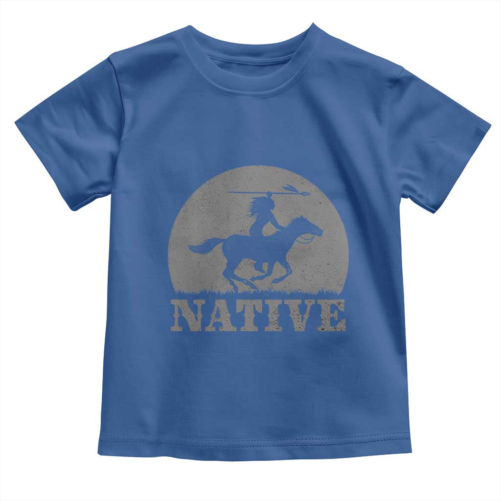 Northwest Native American Knight Pride Mountain Warrior Toddler T Shirt