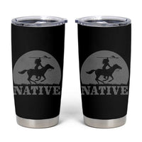 Northwest Native American Knight Pride Mountain Warrior Tumbler Cup