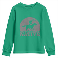 Northwest Native American Knight Pride Mountain Warrior Youth Sweatshirt