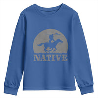 Northwest Native American Knight Pride Mountain Warrior Youth Sweatshirt