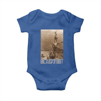 Blackfoot Native American Indians At Glacier National Park Baby Onesie