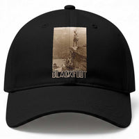 Blackfoot Native American Indians At Glacier National Park Baseball Cap