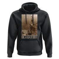 Blackfoot Native American Indians At Glacier National Park Hoodie