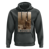 Blackfoot Native American Indians At Glacier National Park Hoodie