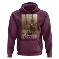 Blackfoot Native American Indians At Glacier National Park Hoodie