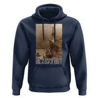 Blackfoot Native American Indians At Glacier National Park Hoodie