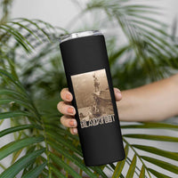 Blackfoot Native American Indians At Glacier National Park Skinny Tumbler