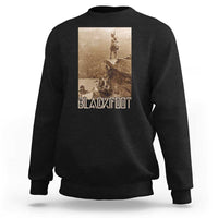 Blackfoot Native American Indians At Glacier National Park Sweatshirt