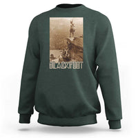 Blackfoot Native American Indians At Glacier National Park Sweatshirt