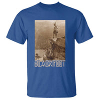 Blackfoot Native American Indians At Glacier National Park T Shirt
