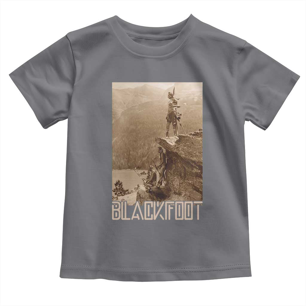 Blackfoot Native American Indians At Glacier National Park Toddler T Shirt
